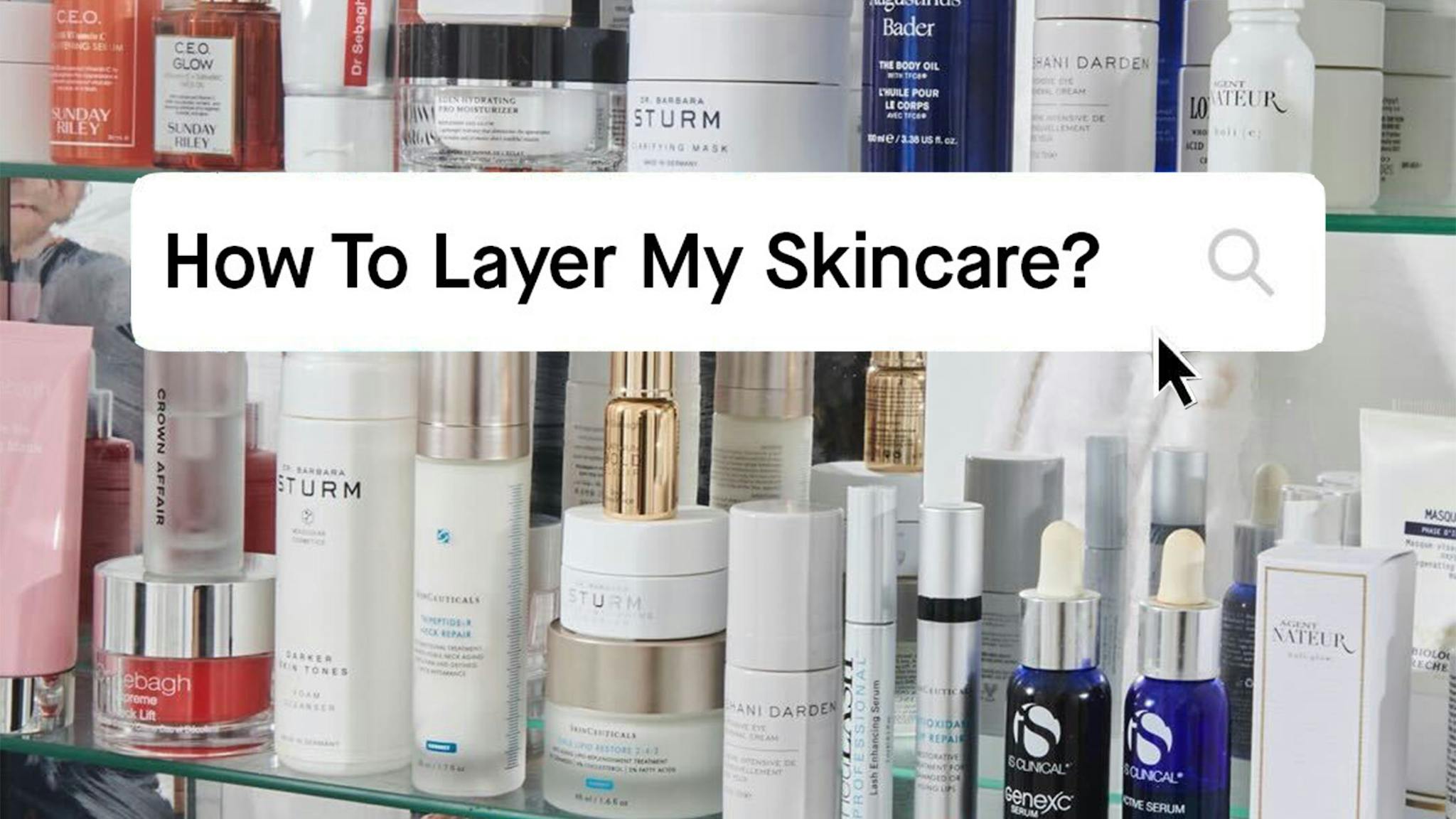 This Is The Order To Apply Your Skincare Products | Gee Beauty